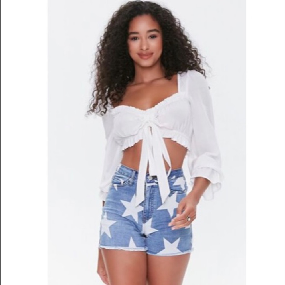 Forever21 Star High Waisted Shorts